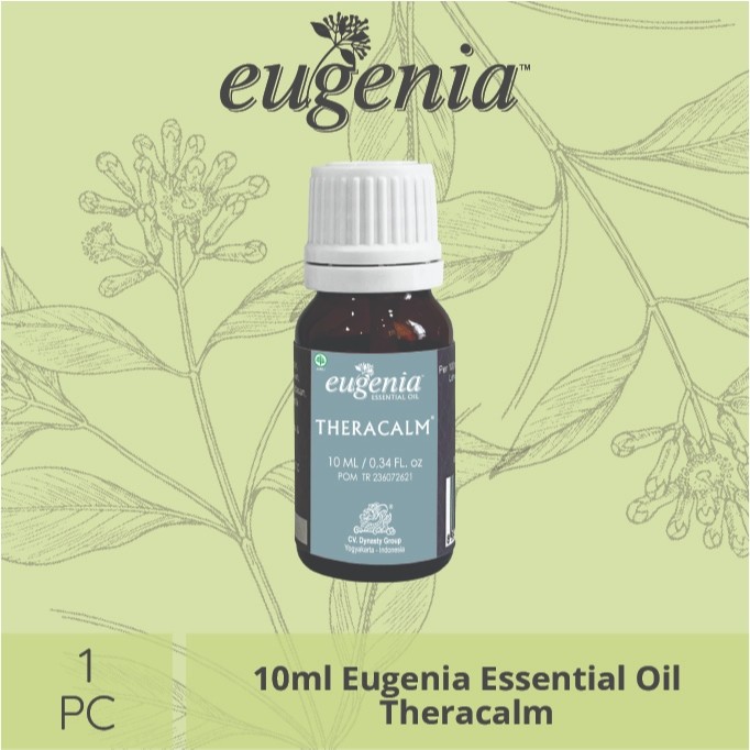 GROSIR - EUGENIA Essential Oil | Theracalm 10ml | Minyak Aromaterapi Menyegarkan Membantu Memberi Ra