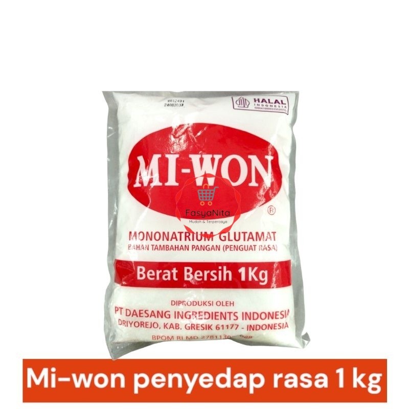 mi-won penyedap rasa 1 kg - Fasyanita Online Fresh Mart Denpasar - WHY