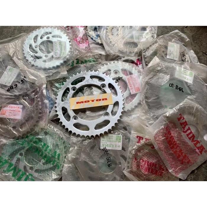 Sprocket gear gir blkng Tajima racing fariasi Motor GL PRO 428 51t PASSS
