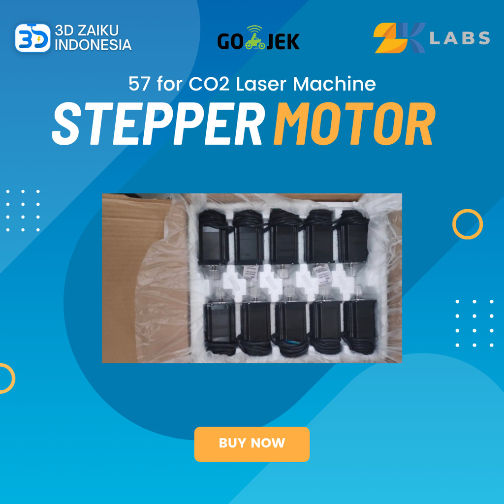 Zaiku CNC LS CO2 Stepper Motor 57 for CO2 Laser Machine