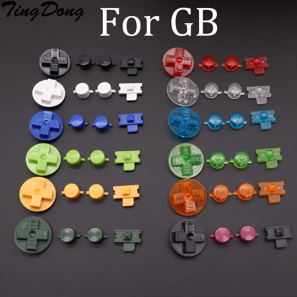 Tombol Pengganti TingDong untuk Gameboy Classic GB Keypads untuk GB DMG DIY untuk tombol A B Gameboy
