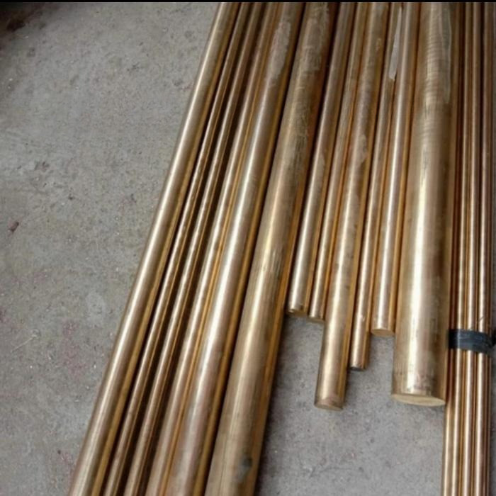as kuningan 12 mm x 250 mm - kuningan bulat
