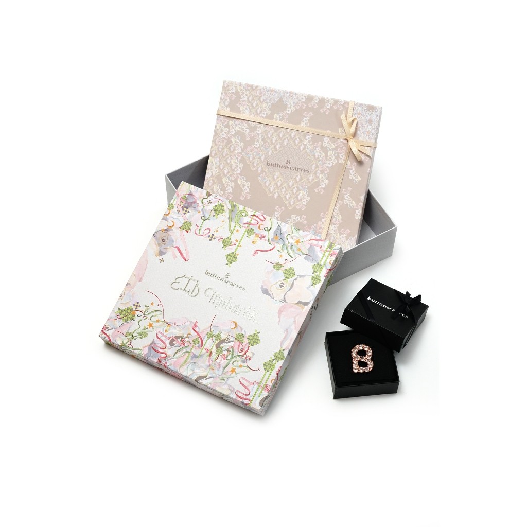 Buttonscarves The Granada Hampers El Amor - Cream Tan