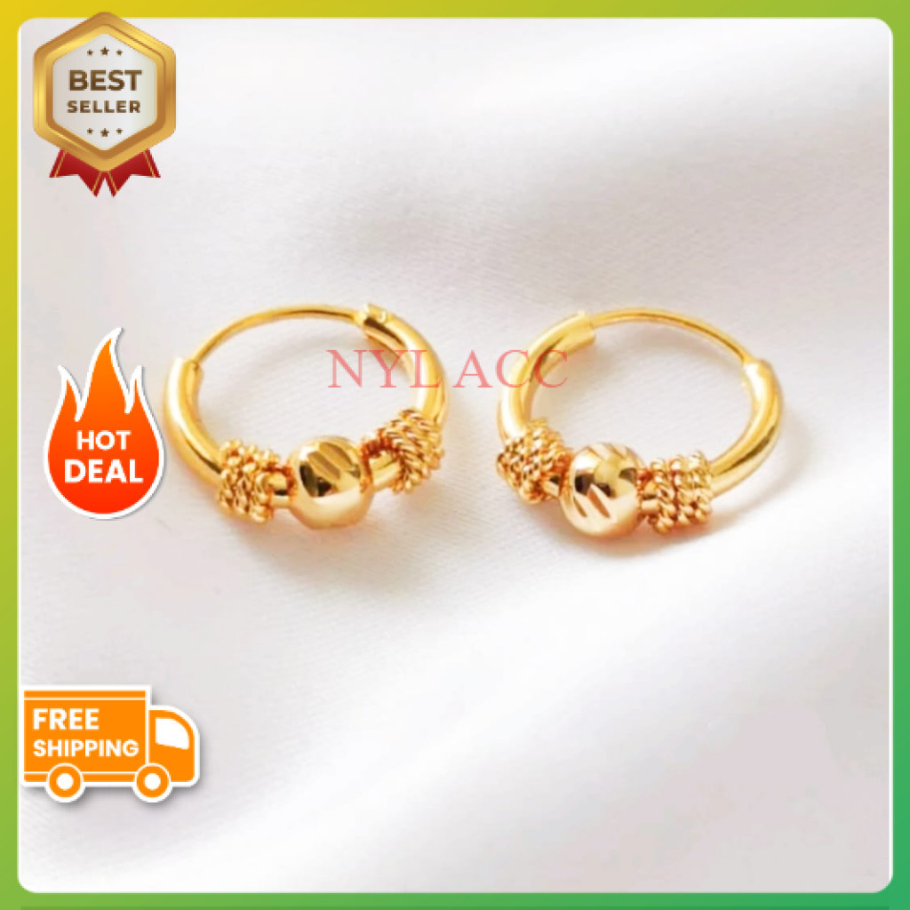 (COD) Anting warna GIPSY BAYI ANAK XUPING NYL ACC