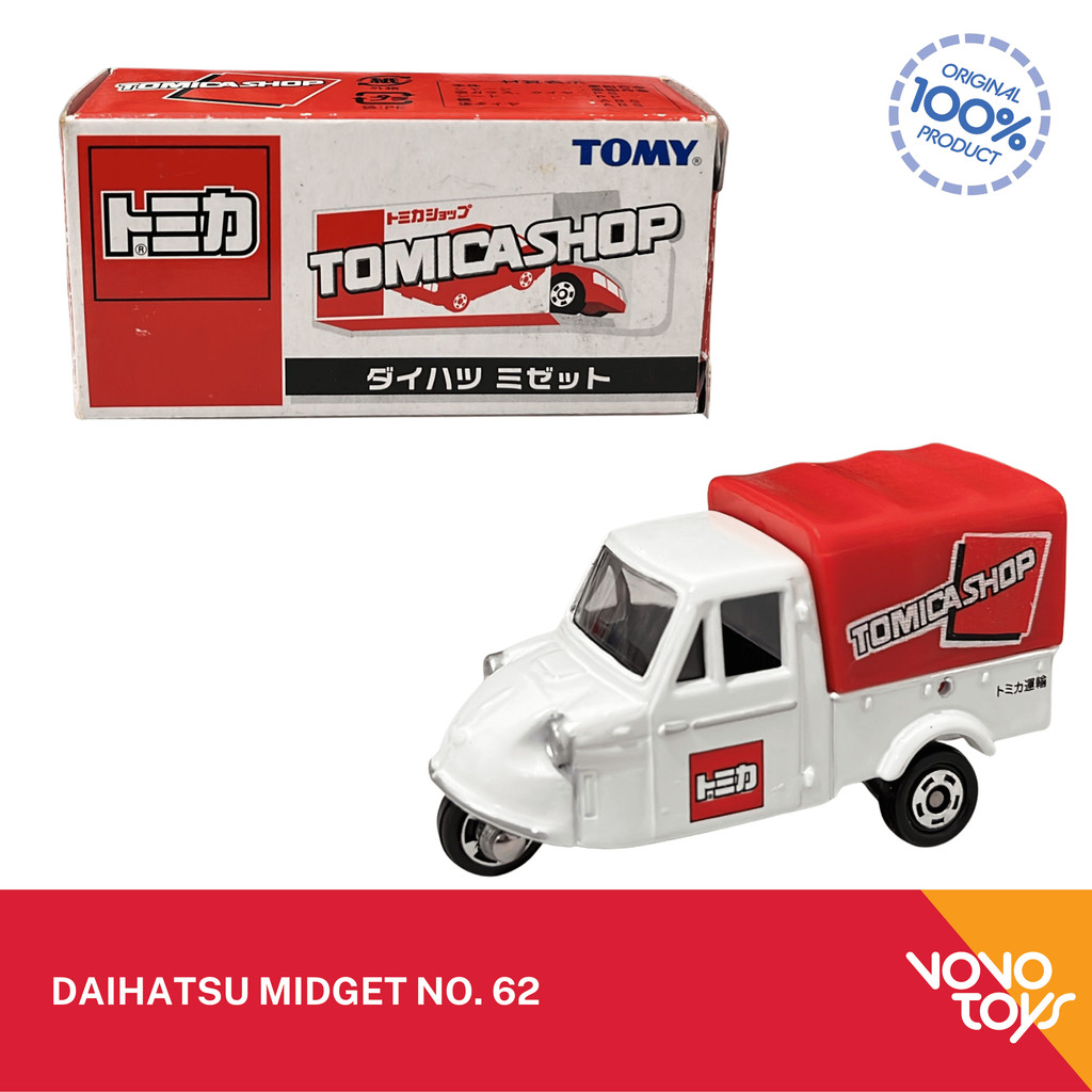 Tomica Shop Daihatsu Midget No. 62