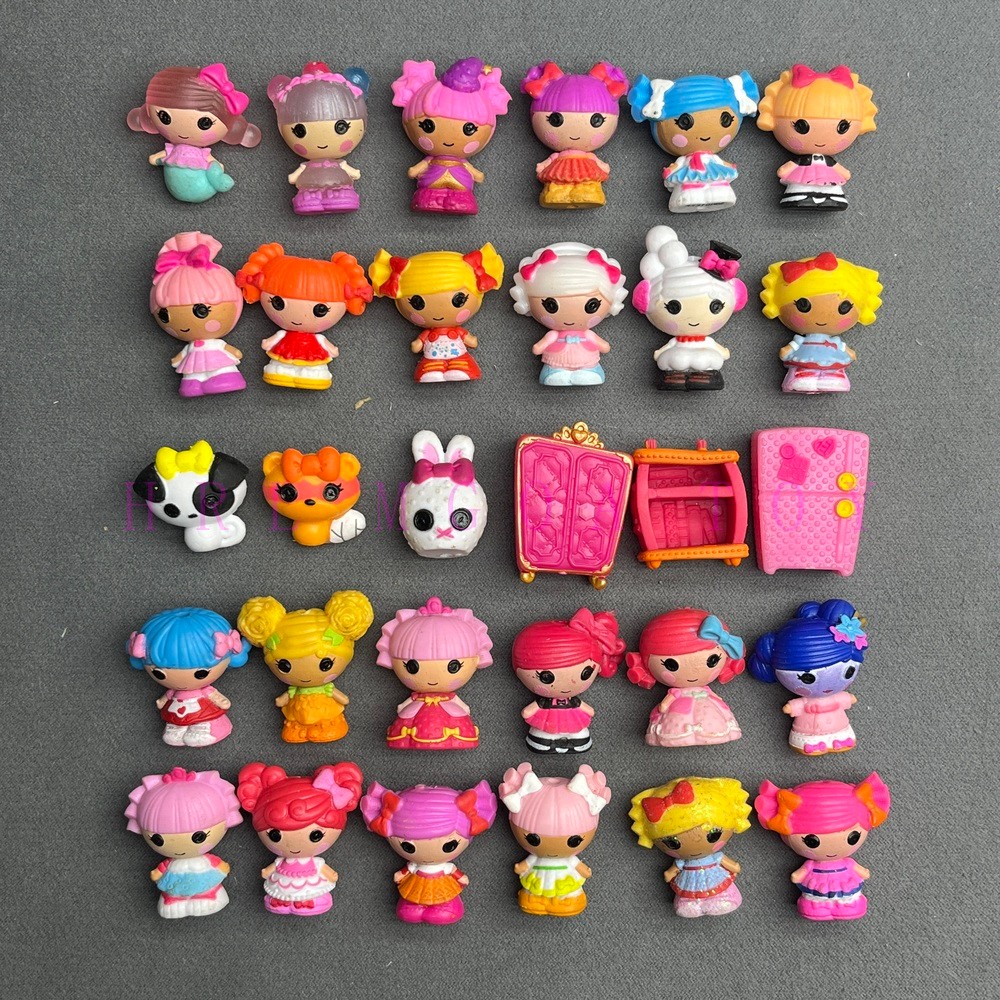 Original 2-20Pcs/set Lalaloopsy Doll Mini Doll Pets Randomly Send Girl Model Gift Toys