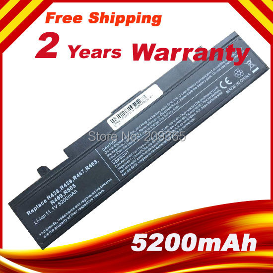 Battery for SAMSUNG AA-PB9NC6B For Samsung 350V5C NP350V5C Series  NP350V5C NP355E7C-A01US NP355E7C-