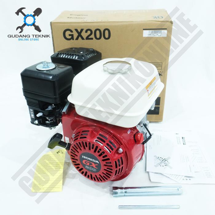 Mesin Bensin 6.5HP Asahi GX200 Penggerak Molen Pompa Air Terbaik Engine  GX200 6.5Hp / Mesin Pengger