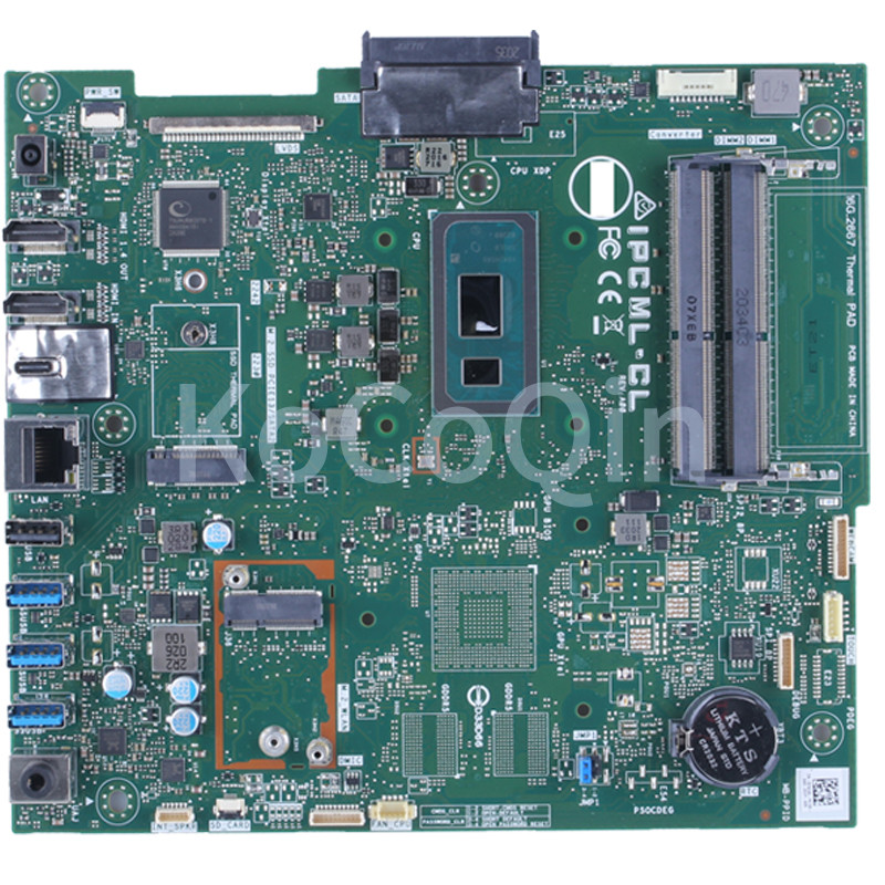 For DELL AIO prion 5490 5491 7790 7791 Mainboard IPCMLCL i3 i5 i7 10th Gen 920MX 2G 0Y4DXR 0Y99V4 Al