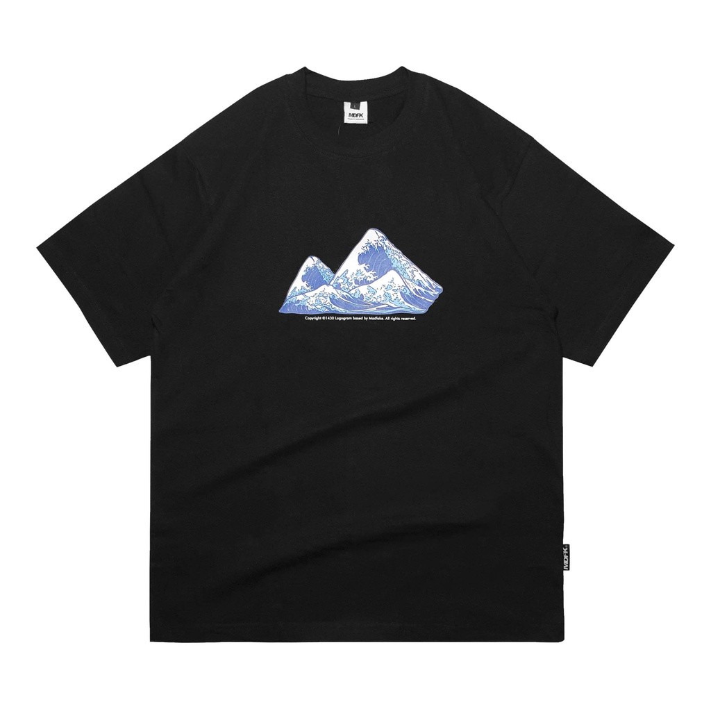 mdfk tsunami tshirt japanese wave art Kaos