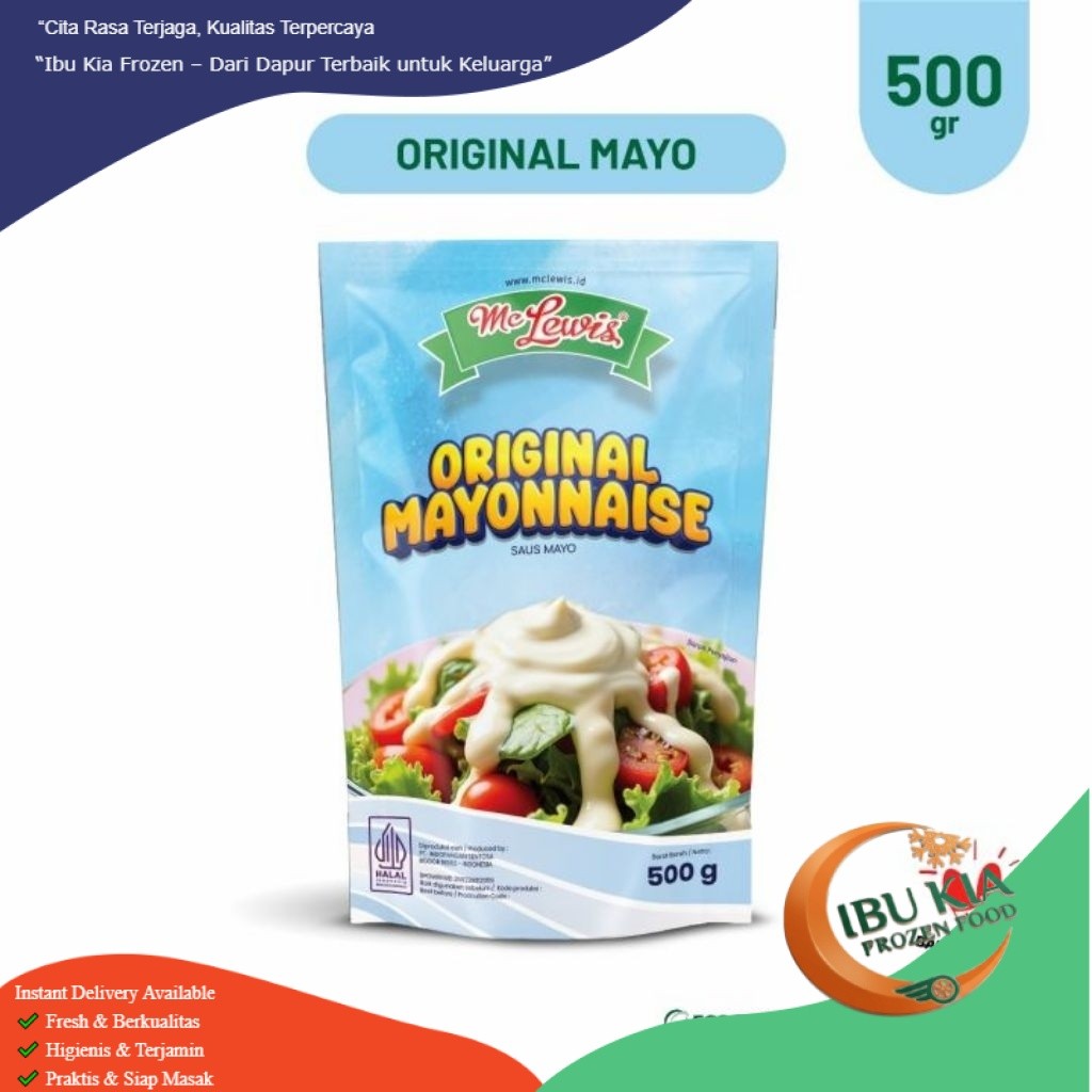 Mc Lewis Saus Mayonaise Original 500 gram