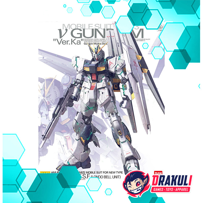 BANDAI Plamo MG Nu Gundam / V Gundam Ver. Ka
