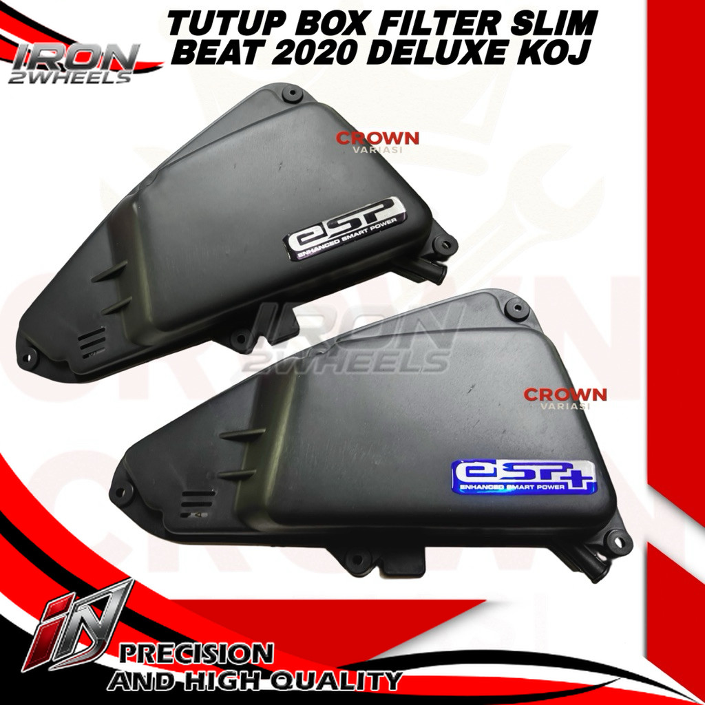 iRon 2Wheels BOX FILTER SLIM BEAT 2020 DELUXE KOJ 2020-2025 Scoopy K1A Cover Filter Beat 2020-2025 C