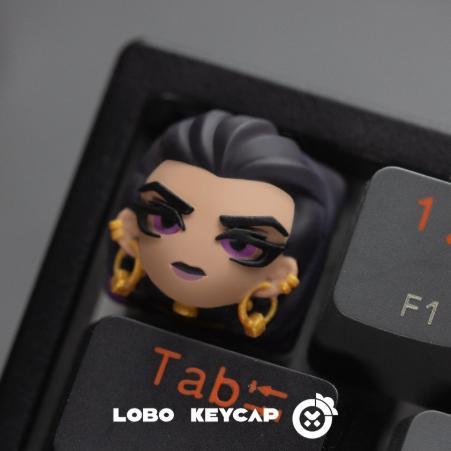 Lobo Reyna Valorant Agent Theme Artisan Keycaps Resin Keycap