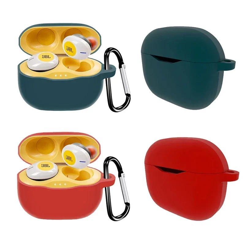 Silicone Case For JBL TUNE T120 T125 TWS Bluetooth Earphone Cover Shockproof Protective Fundas Shell