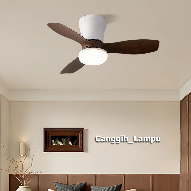 LAMPU_ESTETIS Lampu Kipas Angin Minimalis Kipas Lampu Ruang Tamu Aesthetic Kipas Lampu Gantung Plafo