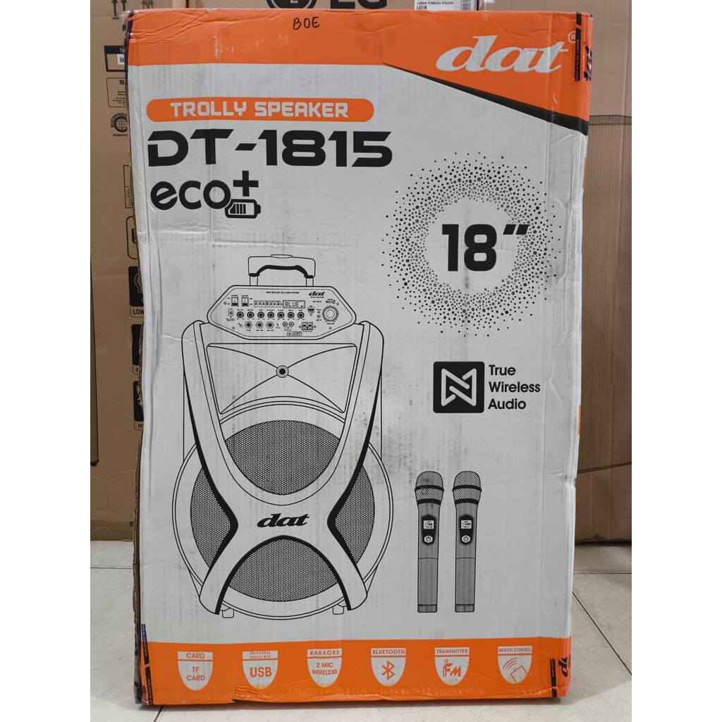 Speaker DAT Trolley 18INCH / Speaker 18" DAT PORTABLE TROLLEY - DAT DT-1815