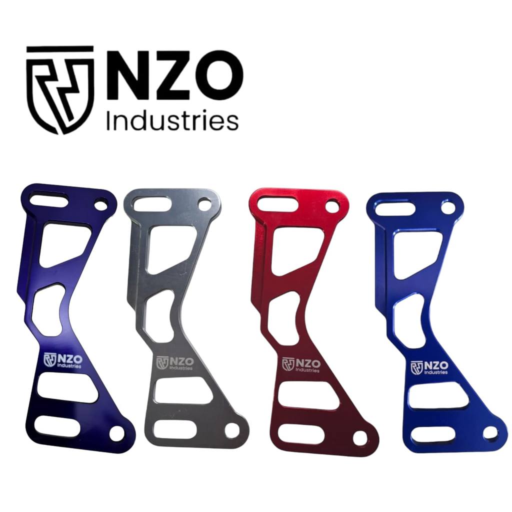 ARM BRACKET BRAKET BREKET KNALPOT KENALPOT MIO FULL CNC RACING DAN STD STANDAR MERAH RED BIRU BLUE P