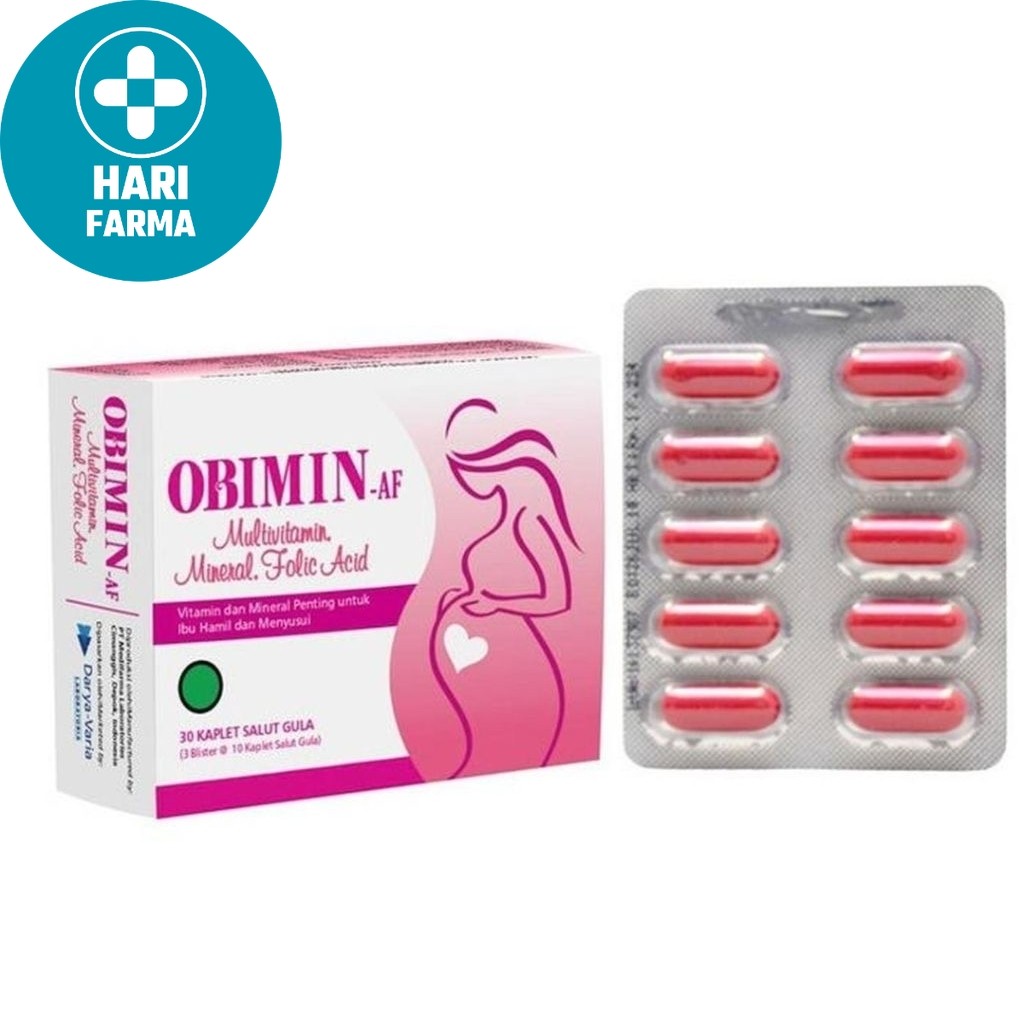Obimin AF Vitamin Ibu Hamil 30 Kapsul