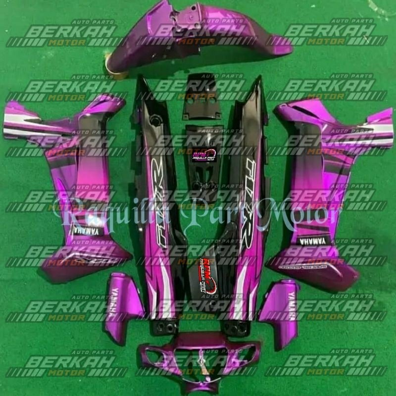 Cover Body Fizr F1zr Ungu Magenta Full Set Halus Cover Bodi Yamaha Fiz r F1z r F1 Zr Fullset Halus U