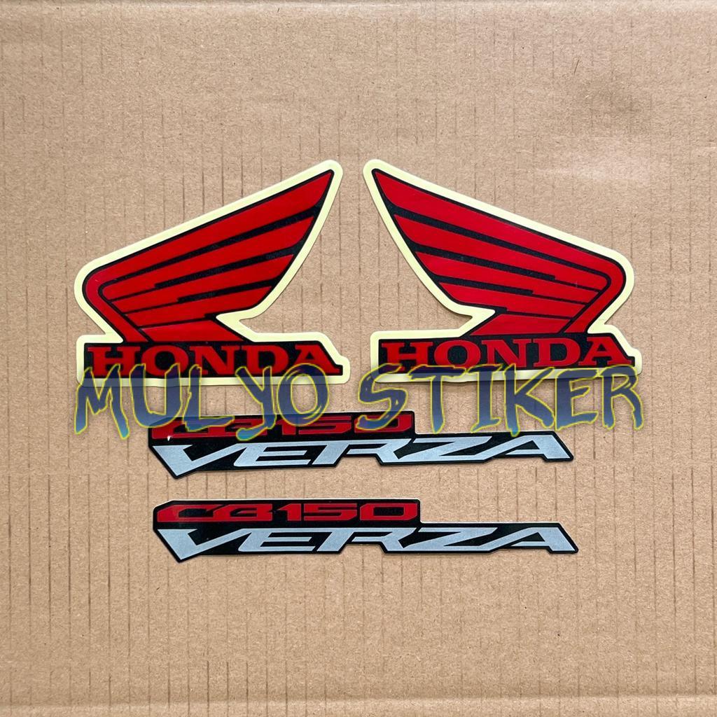 STRIPING STICKER for CB150 CB Verza 2025 Hitam Glossy list body Standart Original