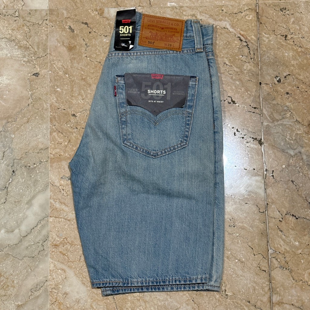 Celana Pendek Jeans Pria Levi’s 501 Shorts Original 36512-0079