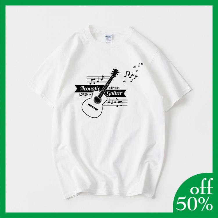 Musik Lima baris not balok gitar Kelas pelatihan kaos lengan pendek cec pakaian pria dan wanita lehe