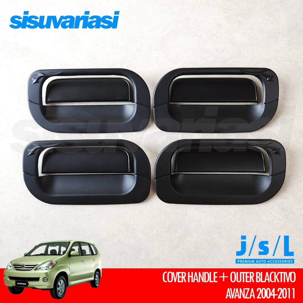 Avanza Xenia Old Lama 2004 - 2011 Aksesoris Paket Cover Handle Outer Pintu
