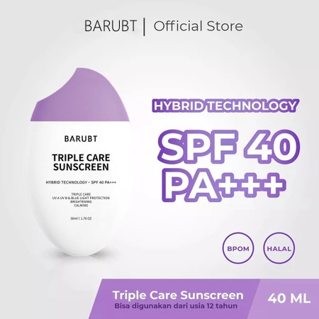 Barubt Triple Care Sunscreen SPF 40 PA+++