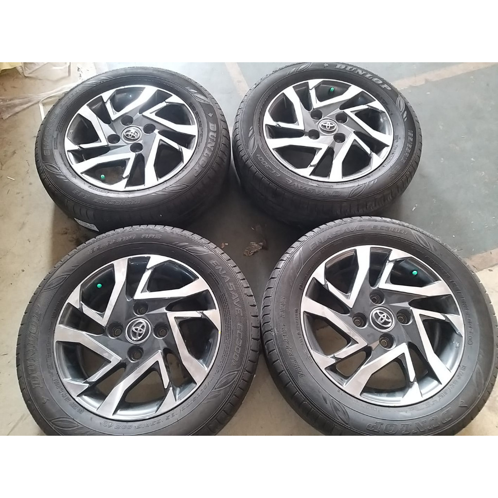 Velg Original Copotan Mobil New Avanza Veloz Ring 15 + Ban 185 65 R15 Nik 2020