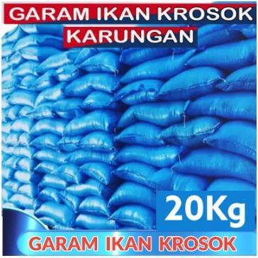 GARAM KASAR, GARAM KROSOK, GARAM IKAN KARUNGAN 20 KG .