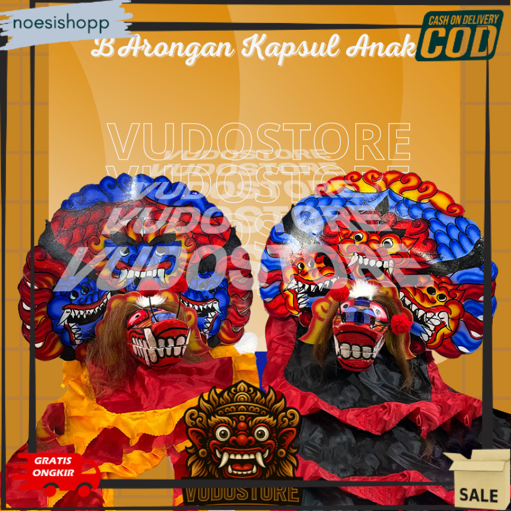 Vudoreborn barongan kapsul no 2 bisa untuk anak tk pentas size 8 murah siap kirim VR027 AD NSP -57