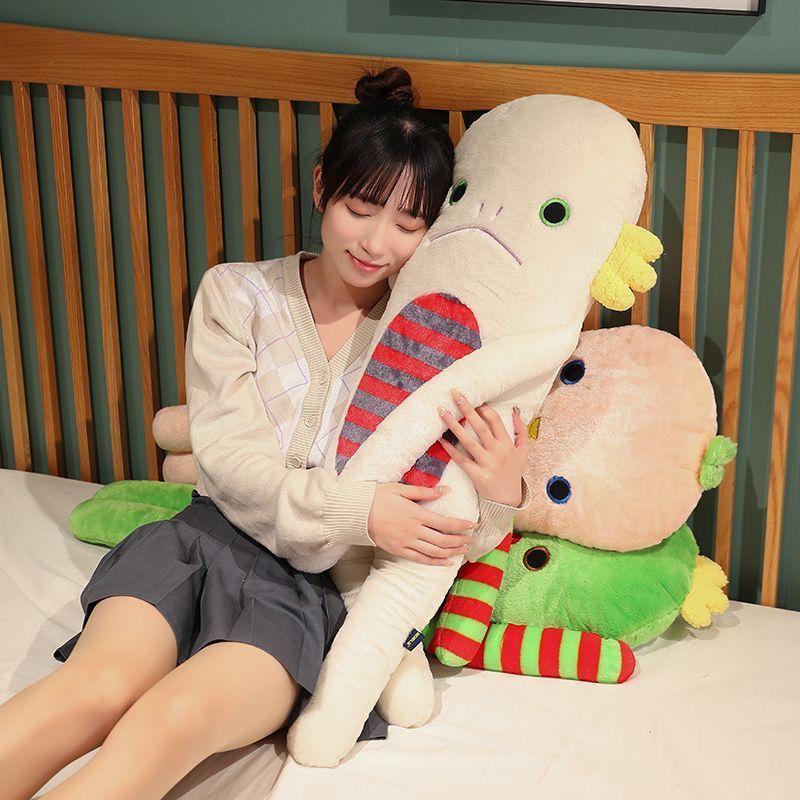 Boneka elf lucu yang sedang tidur.