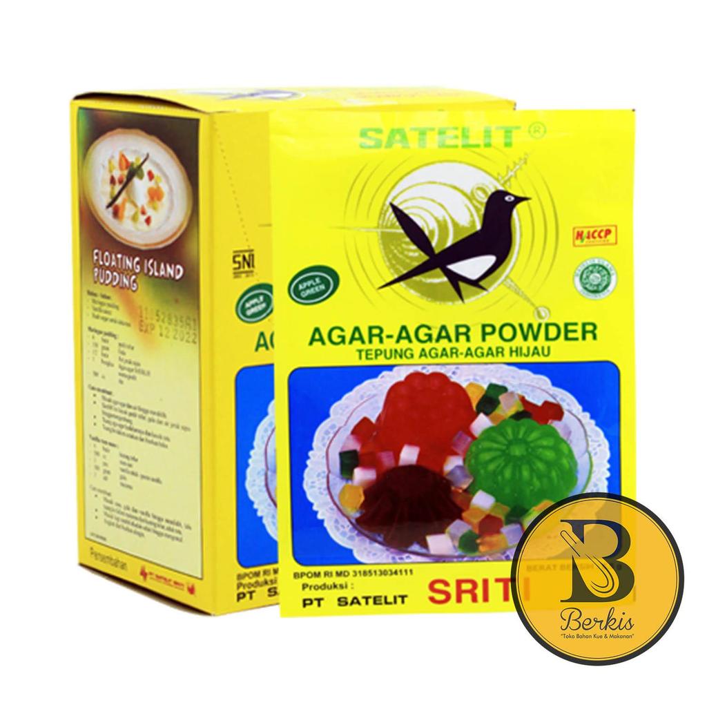 Agar Agar Satelit Sriti Hijau 6,5 Gr