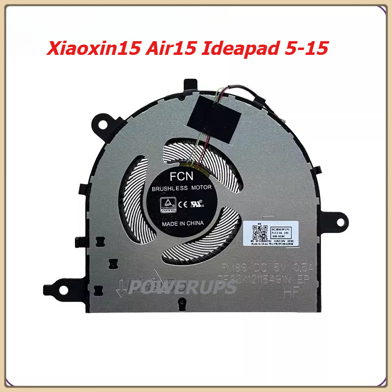New Original Laptop/Notebook CPU/GPU Cooling Fan For LENOVO Xiaoxin15 Air15 Ideapad 5-15ITL05 15IIL0
