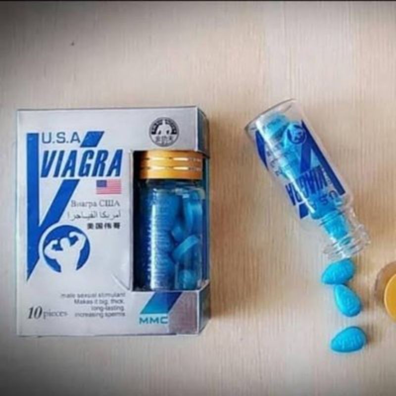 VIAGRA MMC BLUE ASLI ORIGINAL 100% USA Menambah Stamina Pria . By LatopiaHerbal
