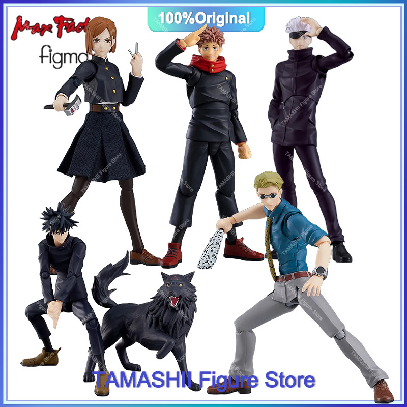 In Stock Jujutsu kaisen Max Factory Figma Yuji Itadori  Gojo Satoru Fushiguro Megumi Nanami Kento Ku