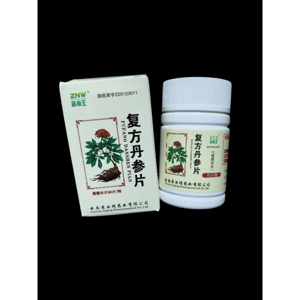 ORIGINAL BPOOM!!! fufang danshen Pian isi 60 tablet
