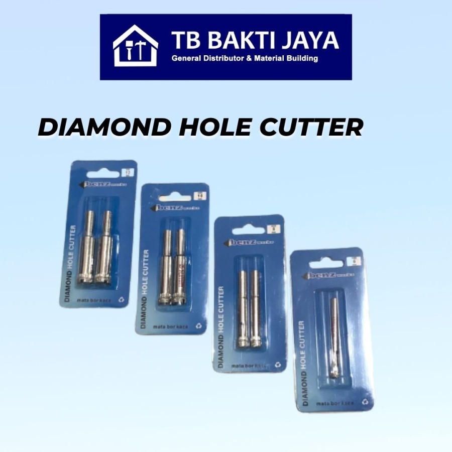 Diamond Hole Cutter / Mata Bor Kaca Keramik / Mata Alat Potong