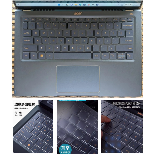 for Acer Swift 14 2023 2023/ Acer Spin 5 SP514-51N / Acer Swift 5 2022 SP514 SF514-56T SF514 TPU Lap