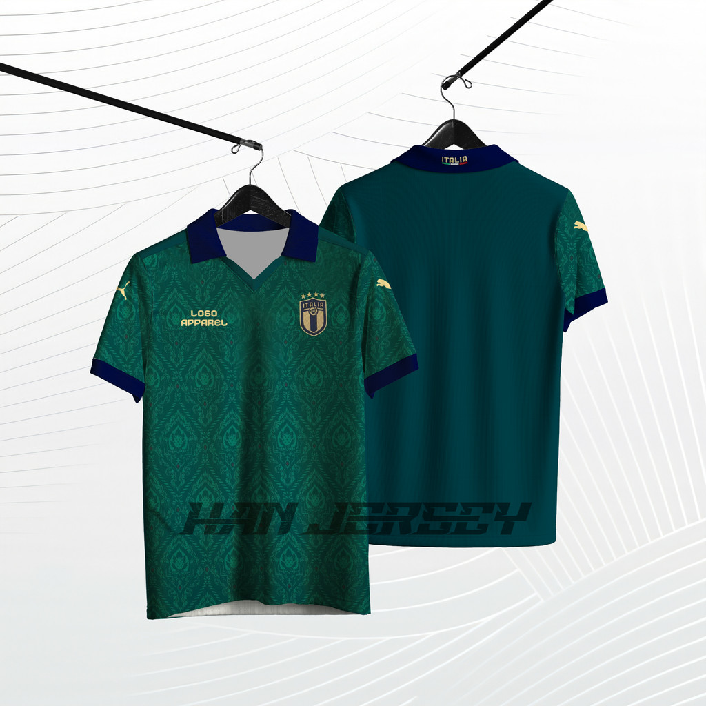 Jersey Full Printing italia 2020 3rd Gratis Nama dan Nomor Punggung