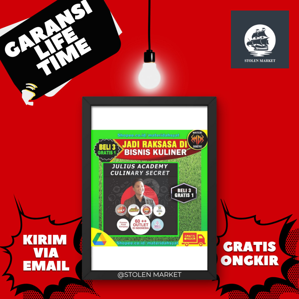 JULIUS ACADEMY CULINARY SECRET - Jadi Raksasa di Bisnis Kuliner