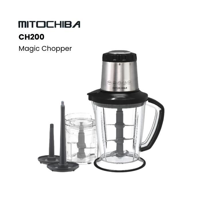 MITOCHIBA Chopper CH 200 Choper MITO CH200 Coper Blender Daging Bumbu Blade Processor - Stainless