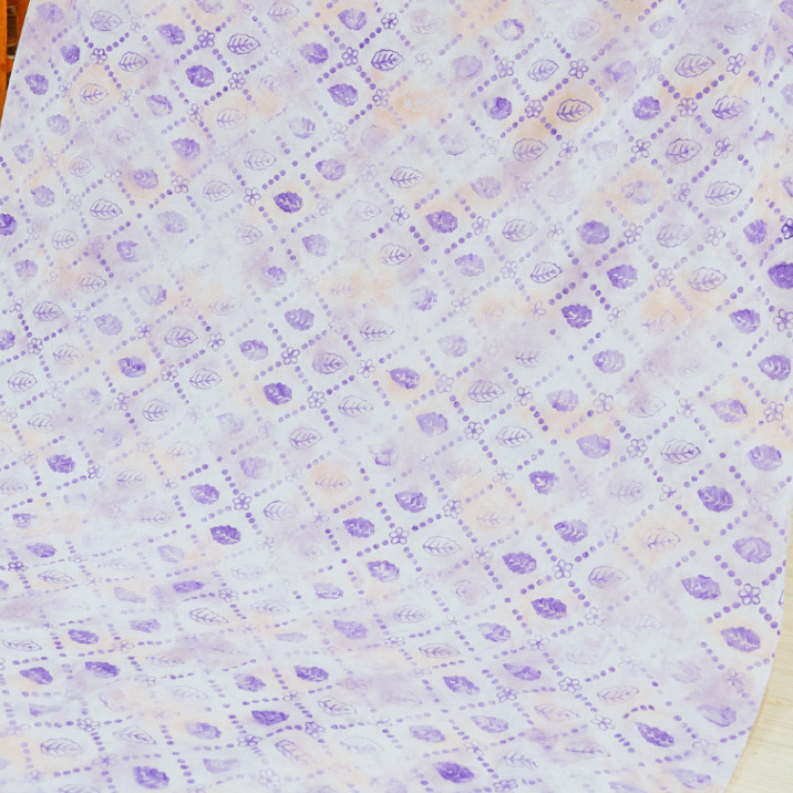 SEPIAK BELITONG KAIN BATIK PREMIUM MOTIF KEKINIAN PASTEL KOMBINASI CAP TULIS DAUN SIMPOR OLEH OLEH B