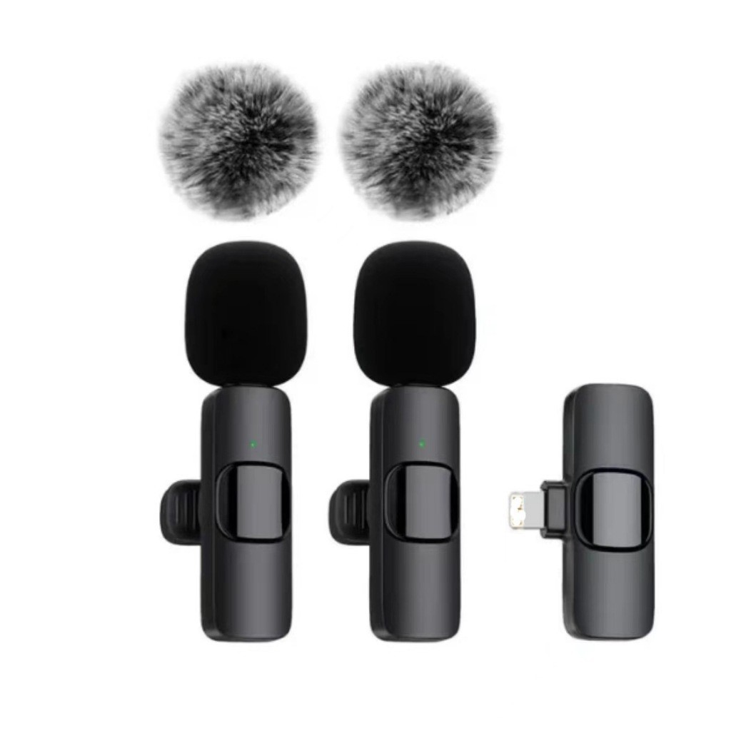 Dual Mic Clip On Wireless K9 Clip On Microphone Mc Portable For Mic Clip On Bluetooth Hpplug & Play