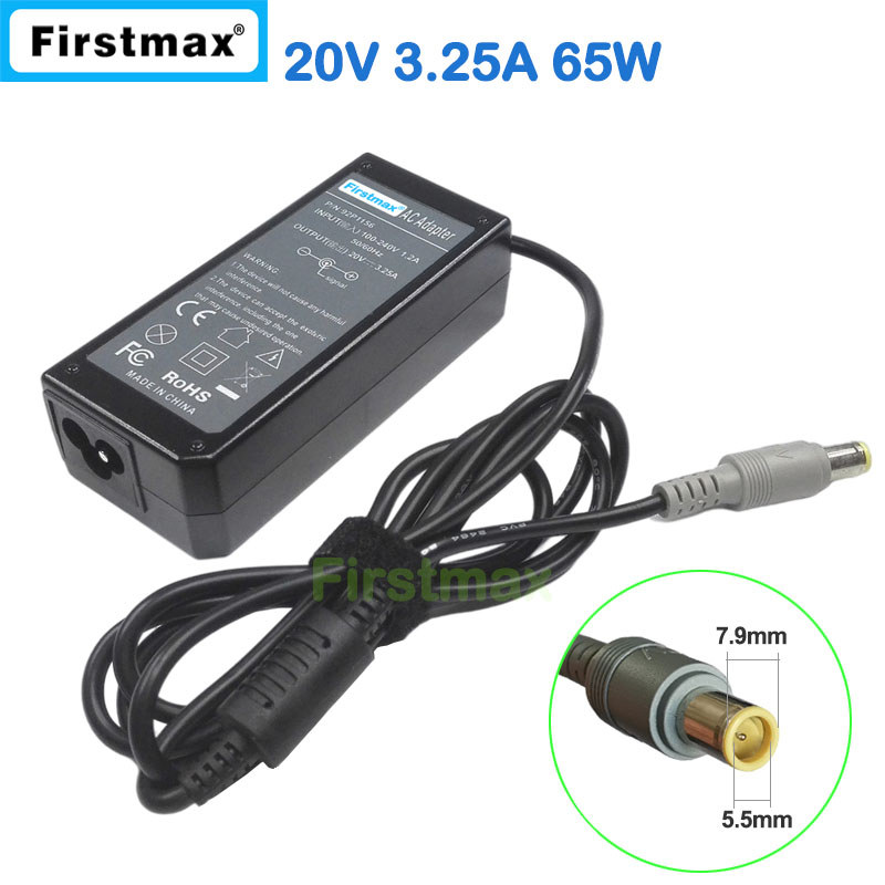 20V 3.25A 65W Laptop Ac Adapter arger for Lenovo ThinkPad X220 Tablet X220i X220s x220T X230 X230 Ta