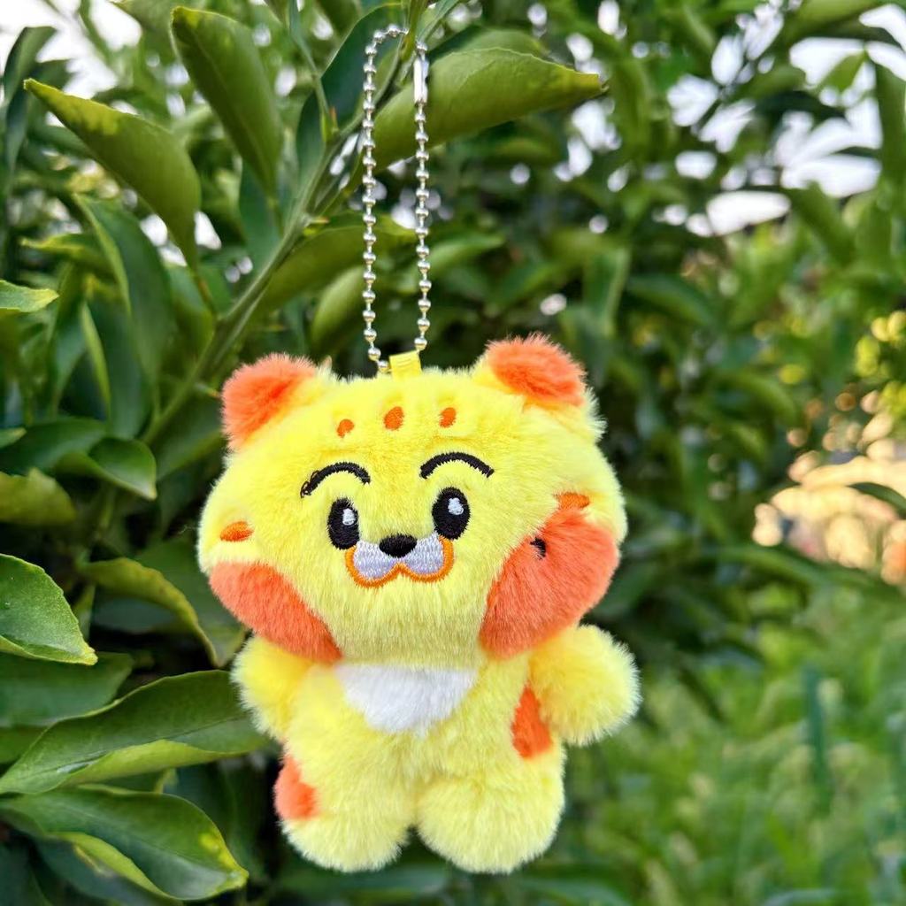 Kpop DREAMIEZ Doll Keychain Cartoon Cute Tiger Rabbit Pent Key Ring Filling PP Cotton Toy Haechan Ja