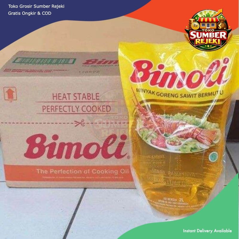 minyak goreng BIMOLI 2 liter 1dus 6pcs
