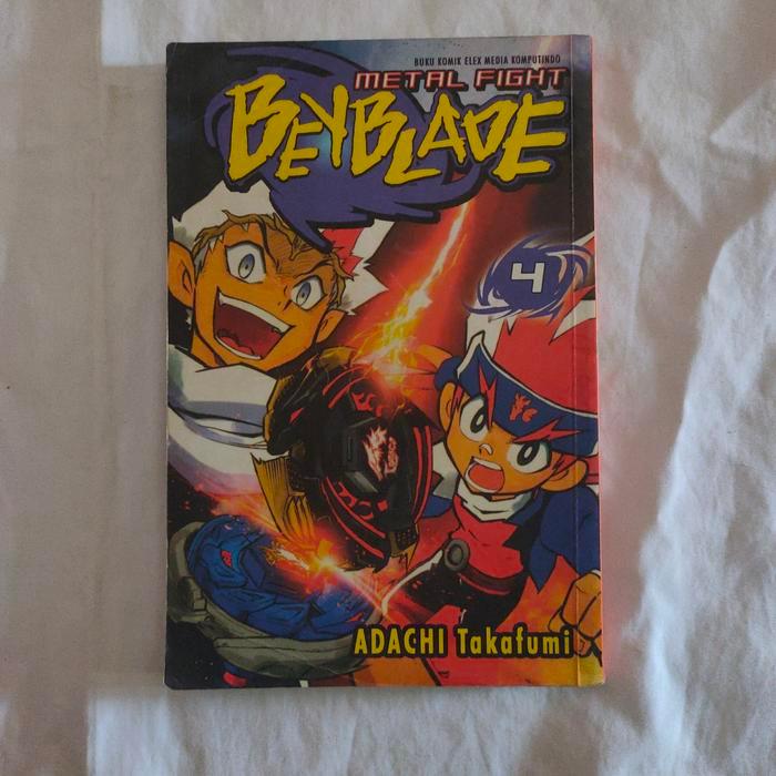komik manga beyblade vol. 4