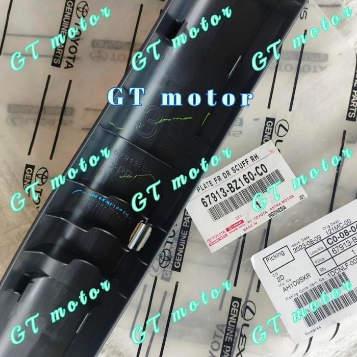 Sillplate Scuff plate Penjepit Karpet Agya Ayla 2017 2018 2019 2020 2021 2022 3NRVE - Depan Kanan SP